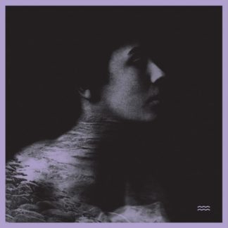 Cover of the The Tidal Sleep "Four Song" EP showing a grey colored side portrait of a person fading into the black background.